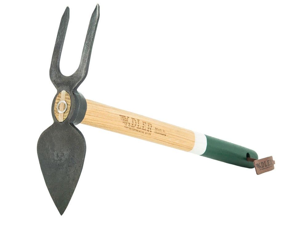 Adler "Daisy" Garden Hoe with Heart Shaped Blade - White/Green - Image 3