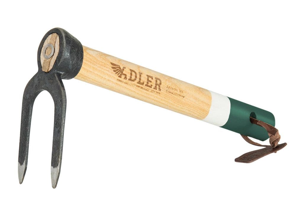 Adler "Lily" Heritage Mini-Fork - White/Green - Image 3
