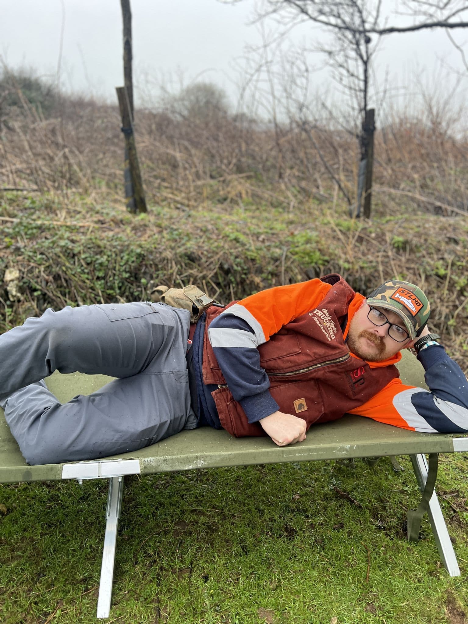 British Military Folding Deluxe Camp Bed - Image 5