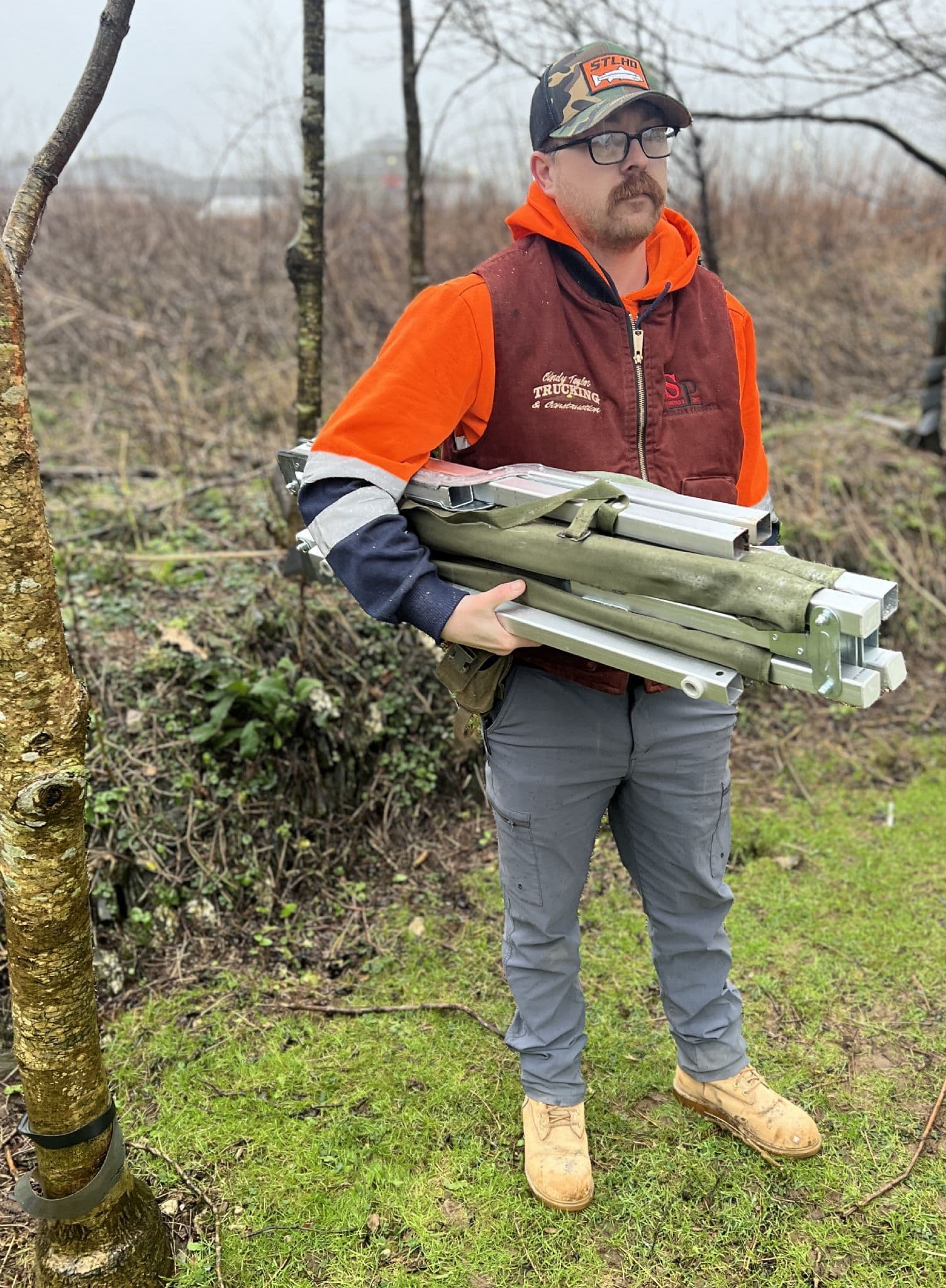 British Military Folding Deluxe Camp Bed - Image 6