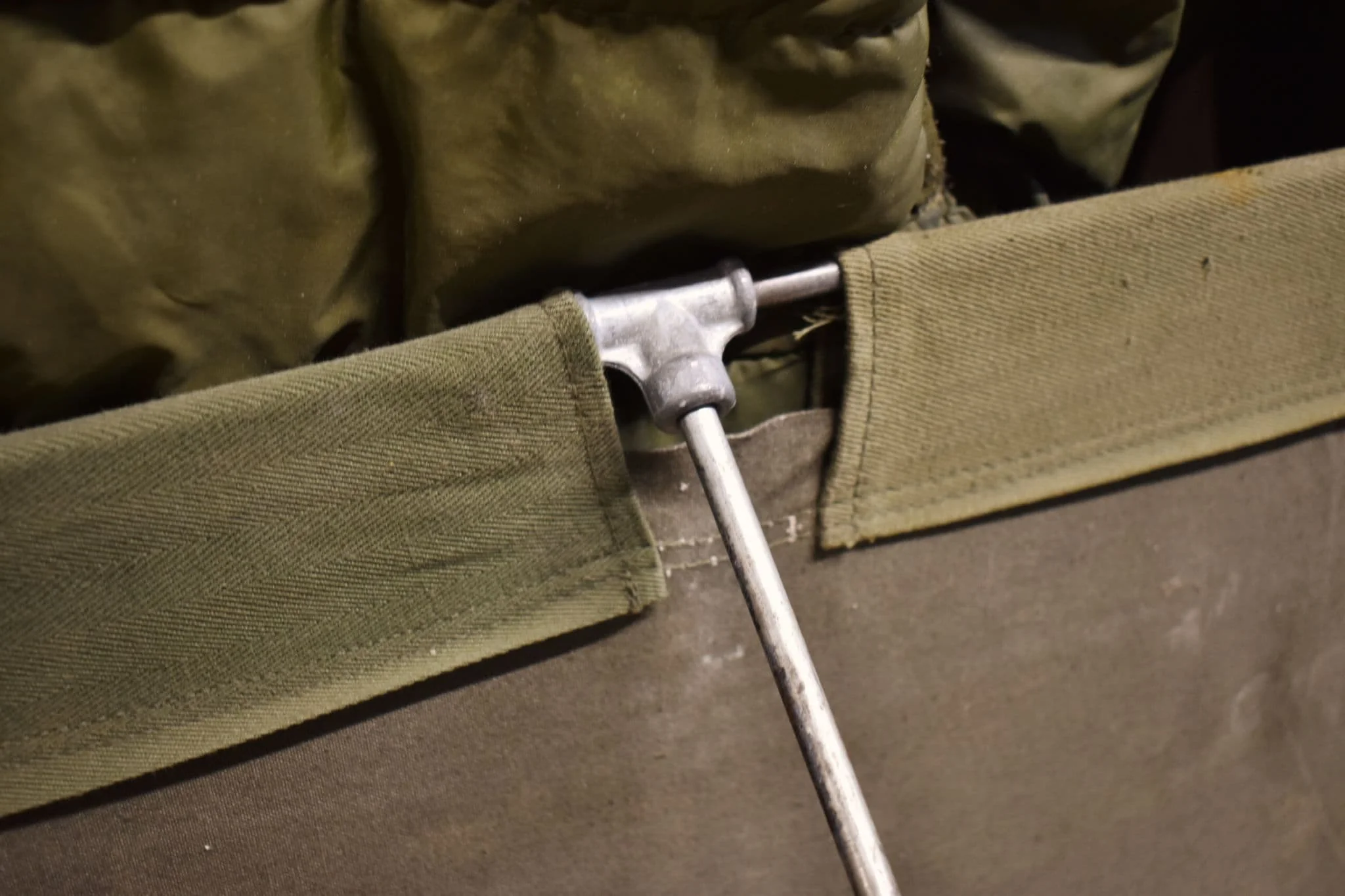 British Military Olive Green Camp Bed - Grade 1 - Image 4