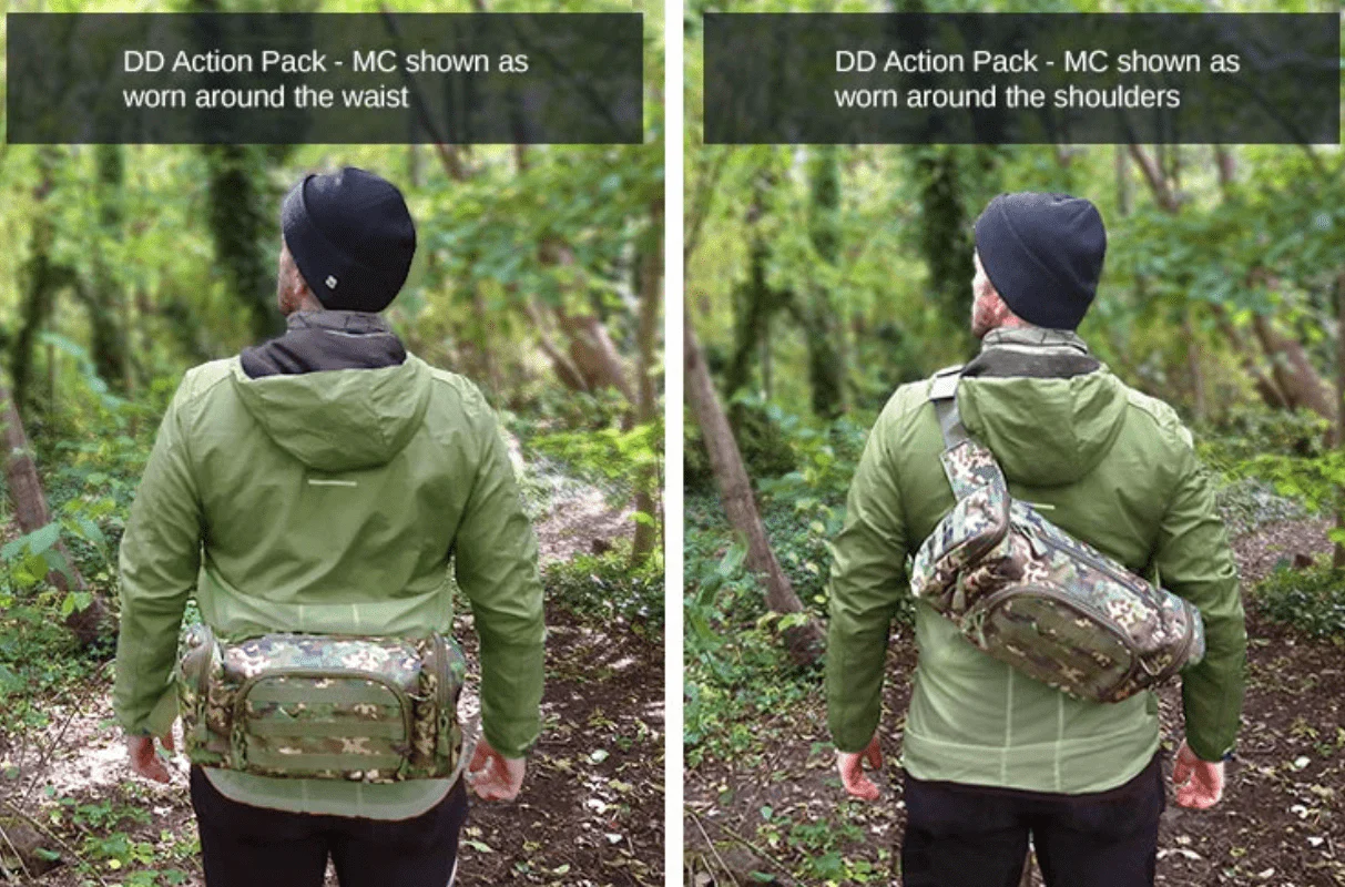 DD Hammocks Action Pack Waist Bag - Multicam - Image 3