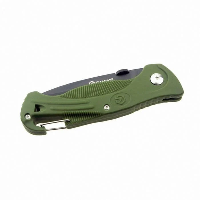 Ganzo G611 Tactical Folding Lock Knife - Olive - Image 3