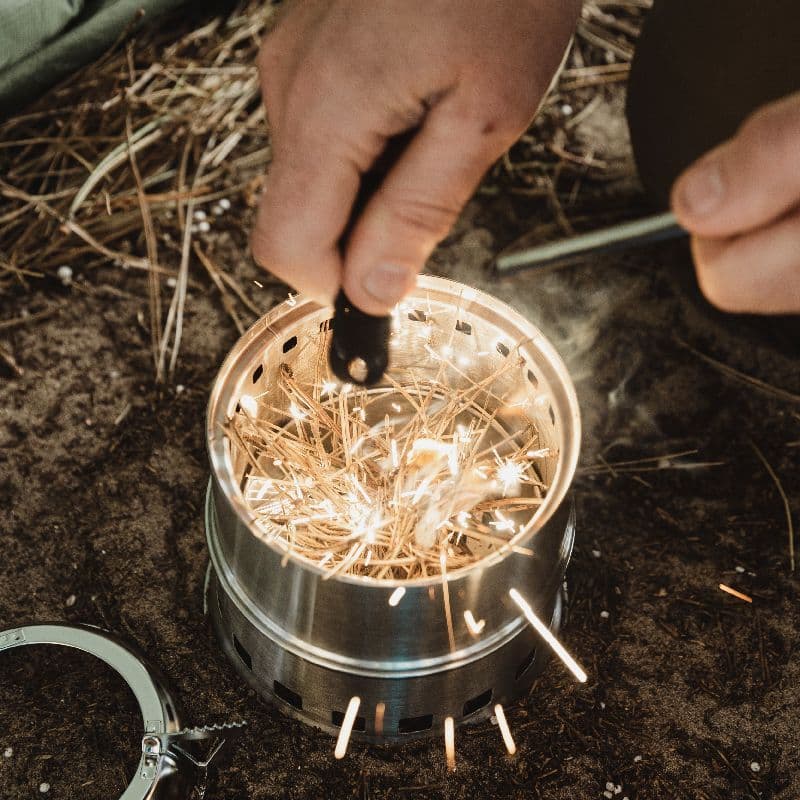 Highlander Beech Wood Fire Striker - Image 3