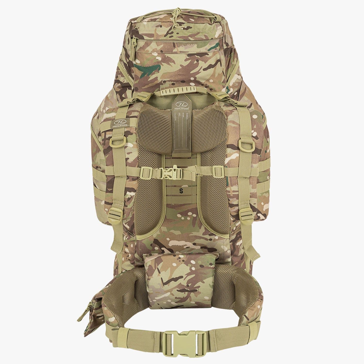 Highlander FORCES Rucksack 66L Bag - Various Colours - Image 3
