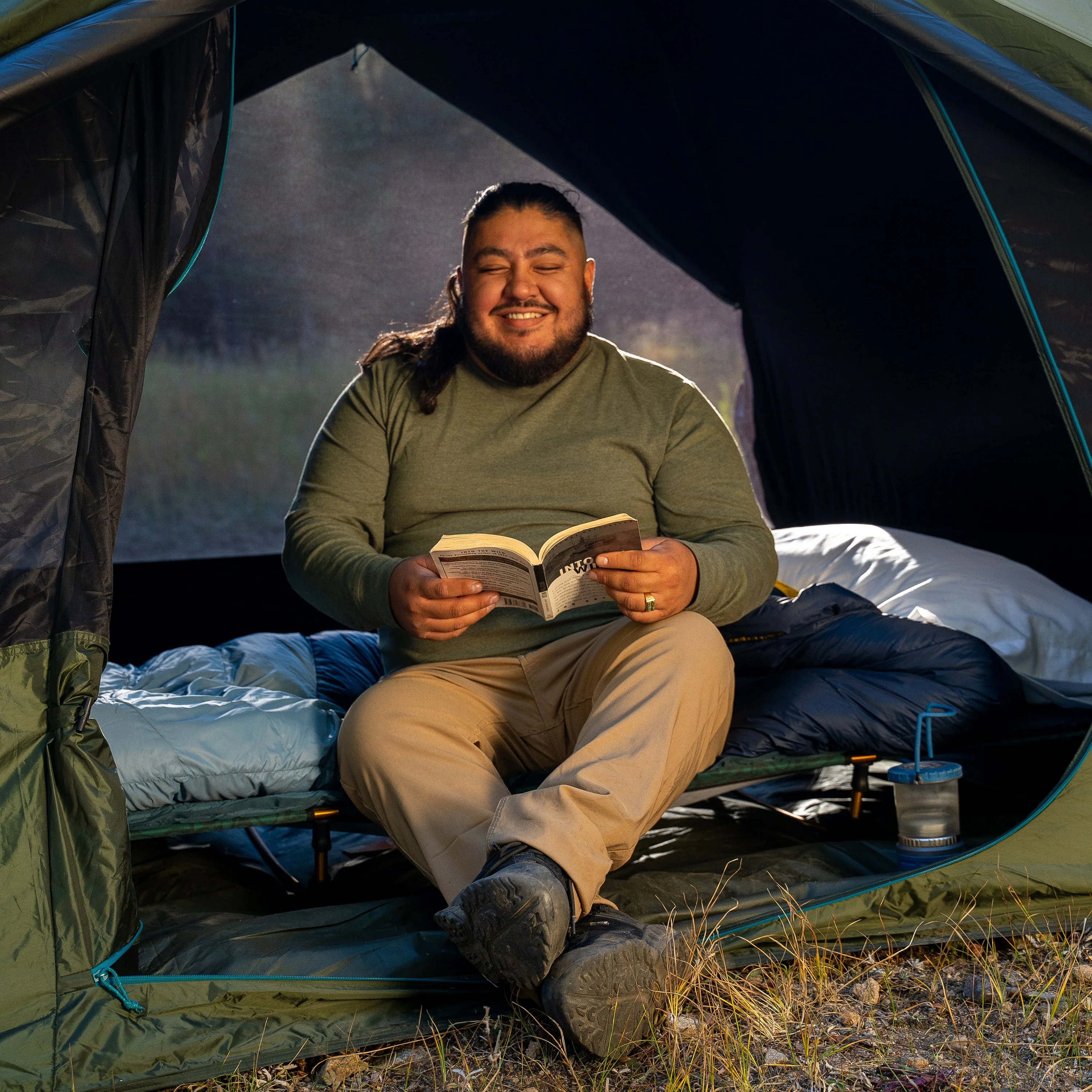 Kelty Lowdown Camp Cot Bed - Fern - Image 11