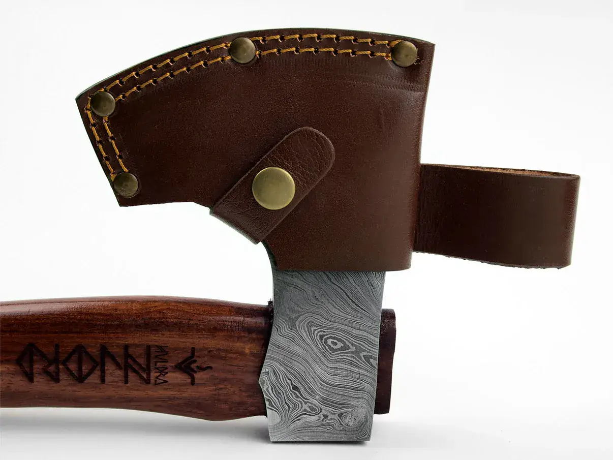 Njord Huldra Medium Damascus Axe - Image 3