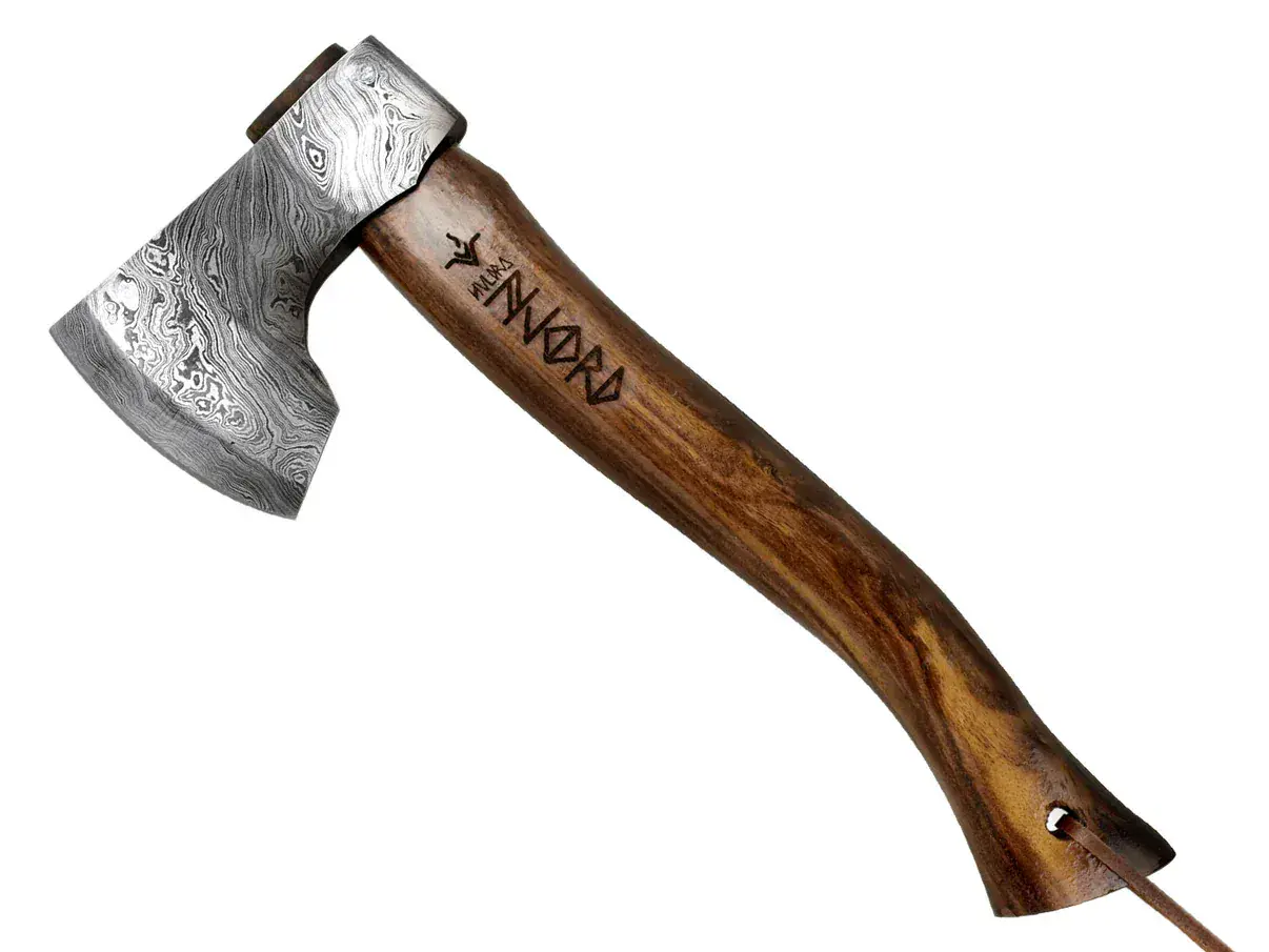 Njord Huldra Medium Damascus Axe - Image 6