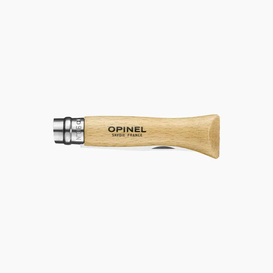 Opinel No.6 Classic Stainless Steel Folding Knife - Image 3