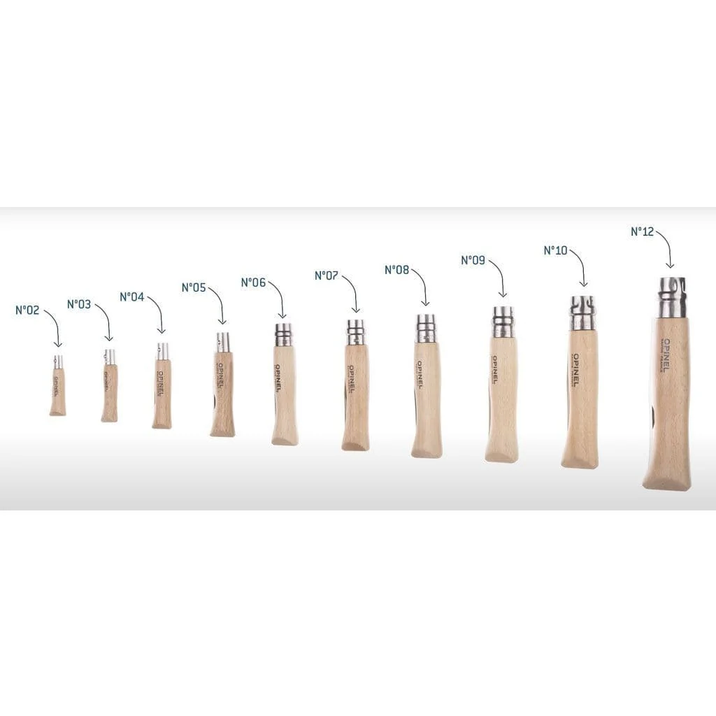 Opinel No.6 Classic Stainless Steel Folding Knife - Image 4