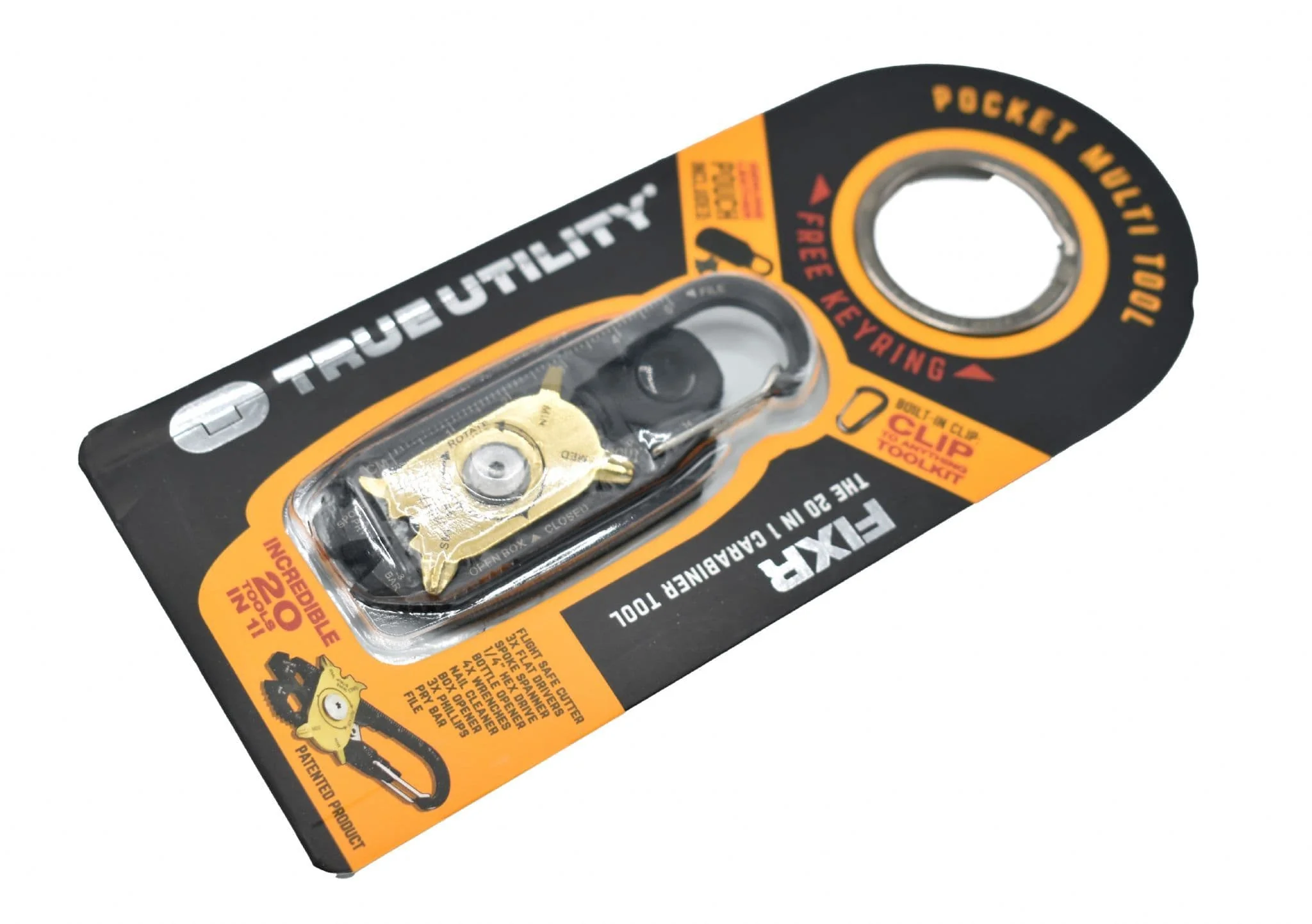 True Utility Fixr 'Daddy' 20 In 1 Keyring Multi Tool - Image 6