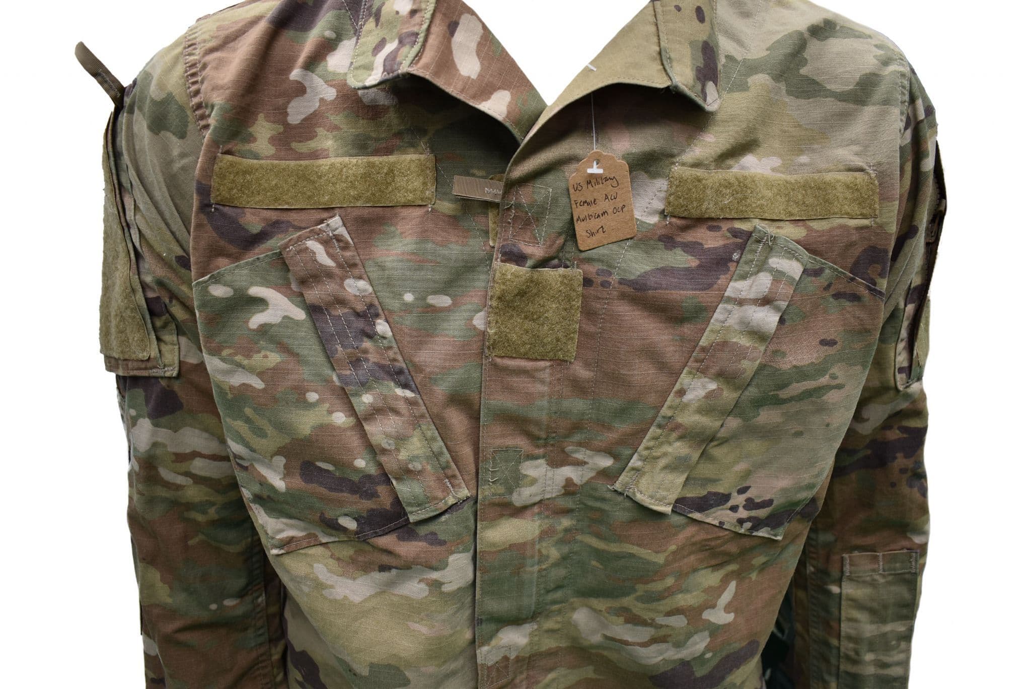 US Military Female ACU Multicam OCP Shirt - Image 4